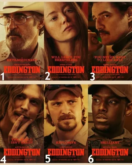 Discover Eddington Movie Poster Movie 2025