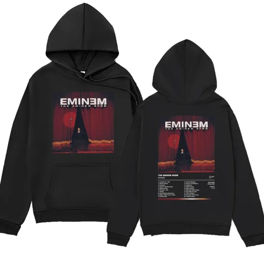 Discover Singer Eminem Hoodies 90s Retro Hoodie