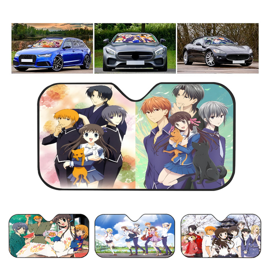 Discover Fruitbasket Anime Windshield Car Sunshade