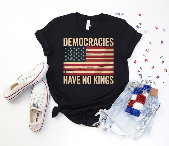 Discover Democracy Have No Kings Shirt, NO KINGS Shirt