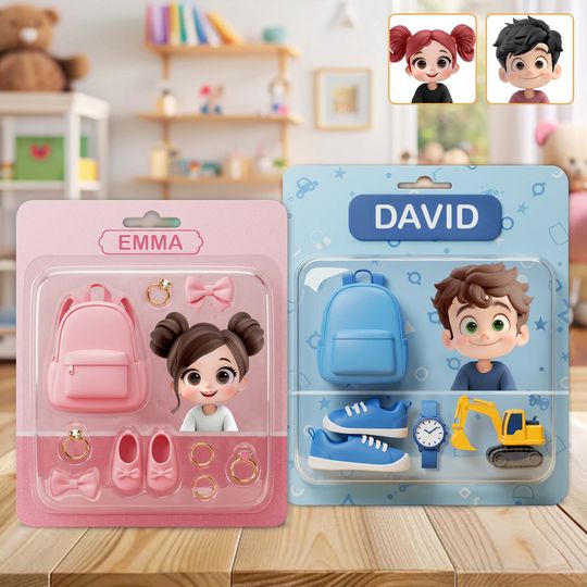 Discover My Favorite - Personalized Kid Custom Shaped Acrylic Plaque