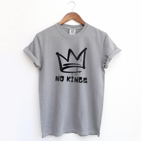 Discover NO KINGS Shirt, No Ice, Democracy Not Monarchy Shirt, Rejecting Kings Since 1776 T-Shirt, 4th Of July T-shirt
