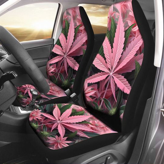 Discover Pink In My Area - Weed Seat Covers