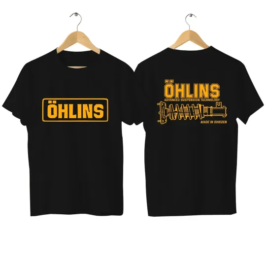 Discover 2025 Men T Shirt Casual Ohlins Suspension T-shirt