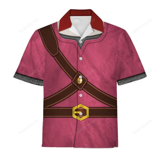 Discover Princess Zelda Skyward Sword Cosplay Costume   Hawaiian Shirt