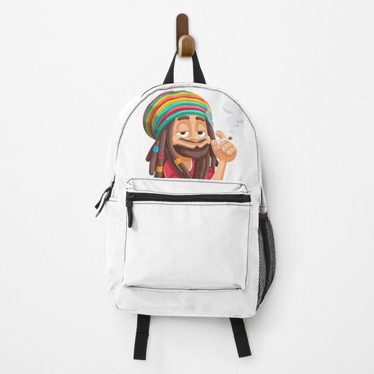 Discover bob Marley Cartoon Backpack