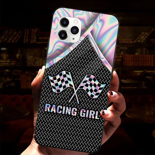 Discover Racing Girl Phone Case