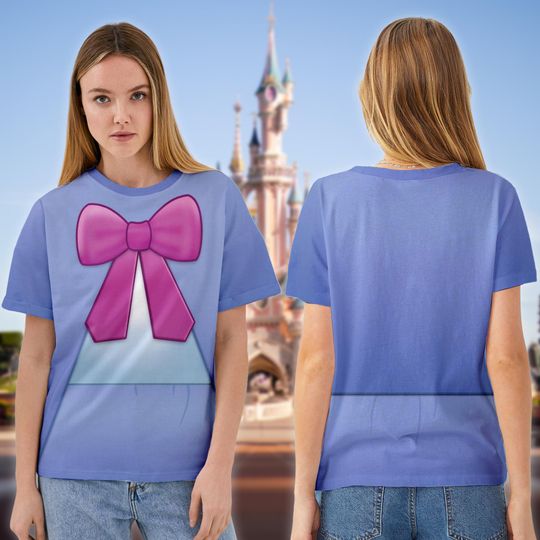 Discover Blue Fairy Godmother Women 3D T-Shirt, Cinde Halloween Costume