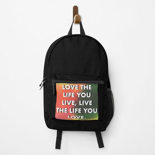 Discover Bob Marley Song Quote Backpack