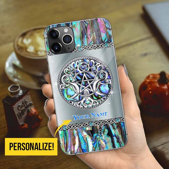 Discover Mystery Spirit Triple Moon - Witch Personalized 3D Pattern Print Phone Case