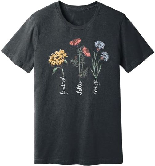 Discover FDT Anti Trump Flower Tee Equality Equal Rights Feminist Wildflower Clothing Shirts & Top T-Shirts