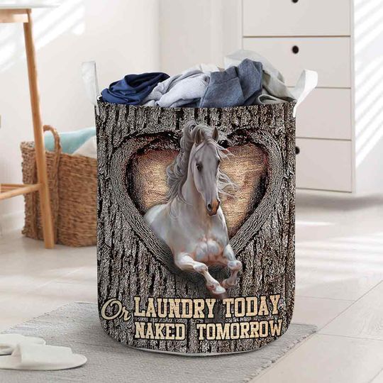 Discover Laundry Today Horse Storage Basket
