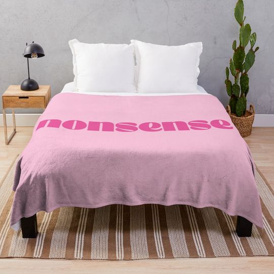 Discover Nonsense sabrina carpenter Throw Blanket