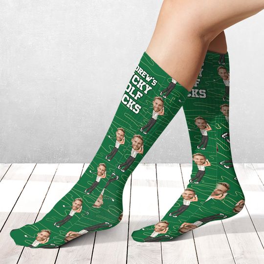 Discover Lucky Golf Socks - Personalized Golf Socks
