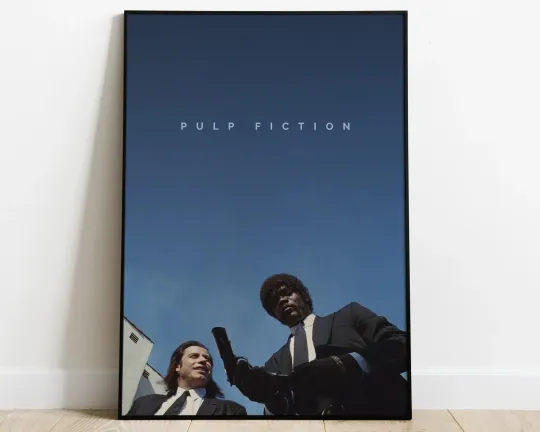 Discover Retro Movie Poster, Action Film Art, Pop Culture Wall Decor