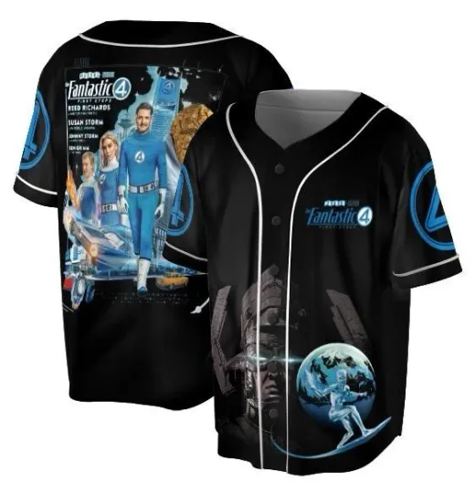 Discover Vintage The Fantastic Four Baseball Jersey