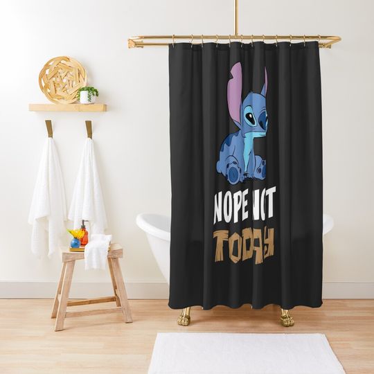 Discover Lilo & Stitchh - Stitchh Nope Not Today Shower Curtain