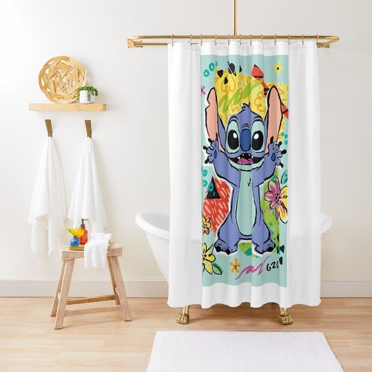 Discover Lilo Stitchh Shower Curtain