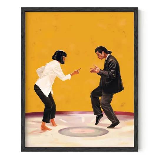 Discover Vintage Movie Scene Poster, Aesthetic Dorm Room Art, Unframed Decor