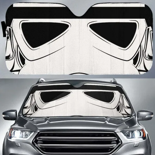 Discover Stormtrooper Car Sunshade Custom Car Accessories