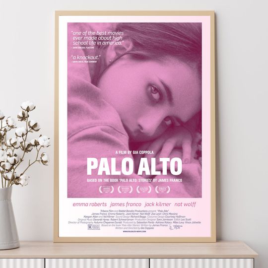 Discover Palo Alto--Movie Poster, Home Decor