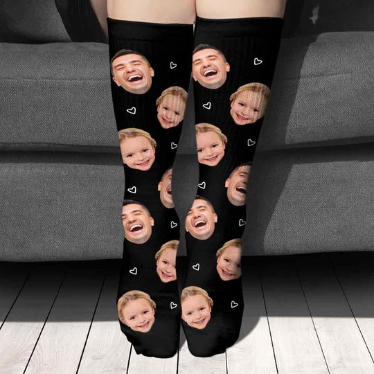 Discover My Favorite Child - Personalized Father Socks