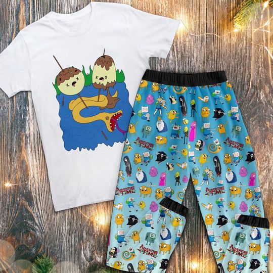 Discover Adventure Time Pajamas Set, Adventure Time Personalized Family Pajamas Kids