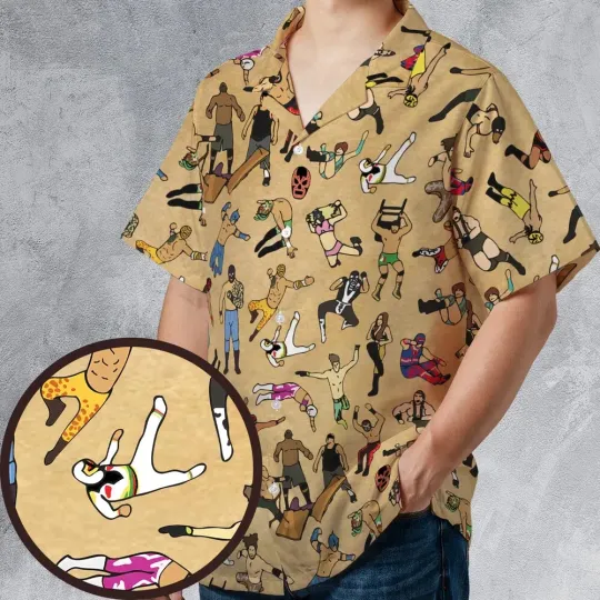 Discover Luchaa Undergound Hawaiian ShirtSummer Hawaiian Shirt