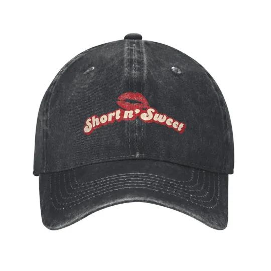 Discover Sabrina Carpenter Short N' Sweet Album Unisex Baseball Cap Denim Caps