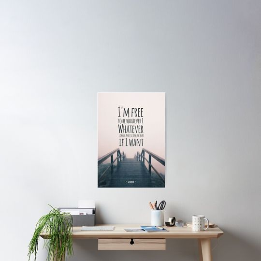 Discover Oasis - Whatever Poster