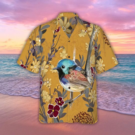 Discover Bird Hawaiian Shirt, Tropical Toucan Hawaiian, Summer Beach Aloha Shirt