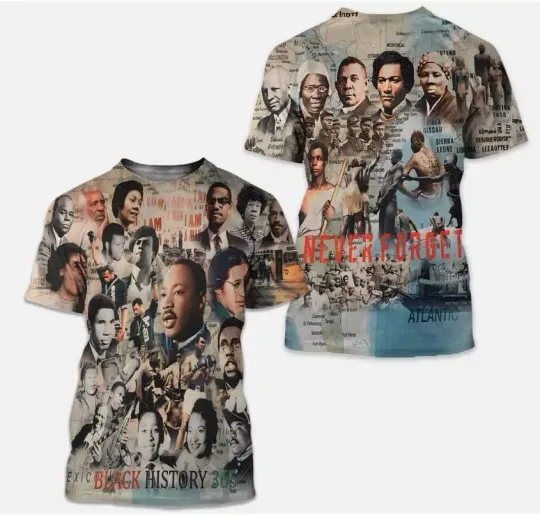 Discover Black History Month T-Shirt 3D