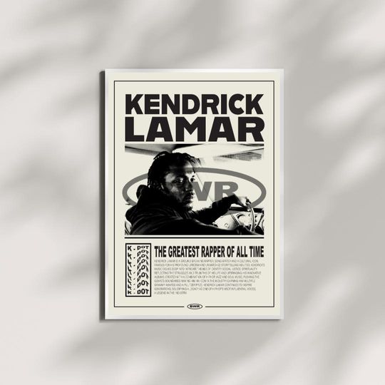 Discover Kendrick Lamar Album Poster