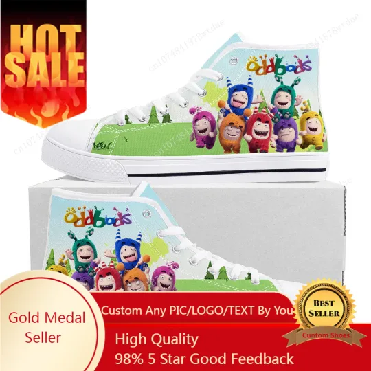 Discover Oddbods High Top Sneakers