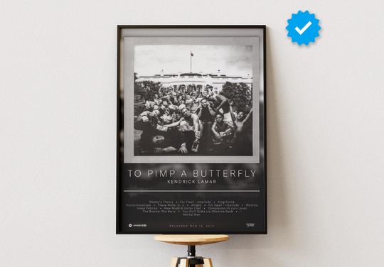 Discover Kendrick Lamar Poster, To Pimp A Butterfly Poster, Album Poster
