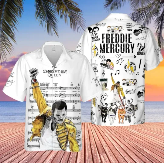 Discover SomeBody To Love Queen Freddie Mercury Hawaiian Shirt