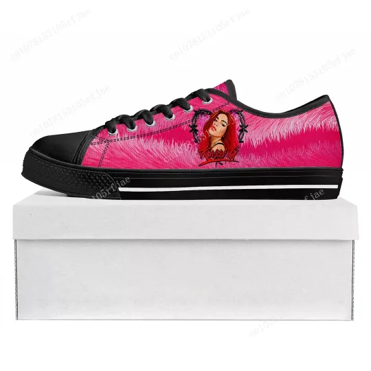 Discover Karol G Singer Printed Low Top Sneakers