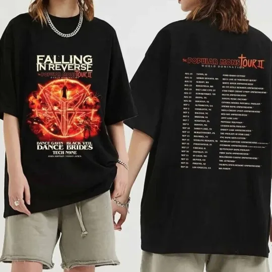 Discover Falling in Reverse Concert Tour  For Fan T-Shirt