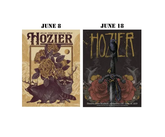 Discover Hozier On June 18 2025 In Columbus OH Tour Poster
