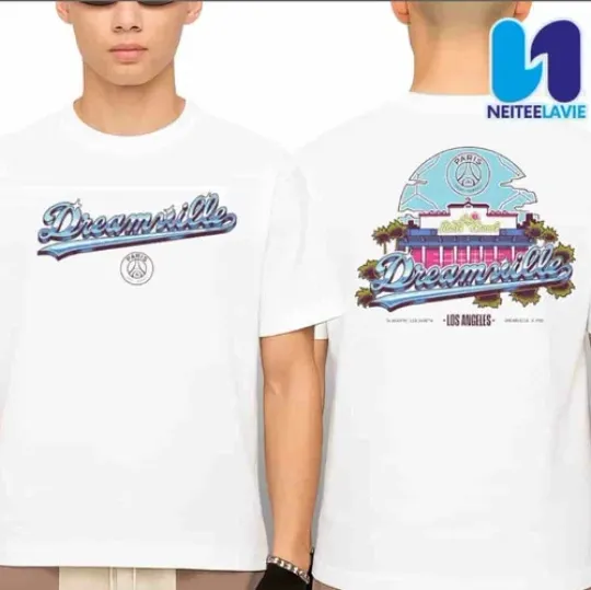 Discover Dreamville X Psg Football Losangeles Club World Cup 2025 T-Shirt