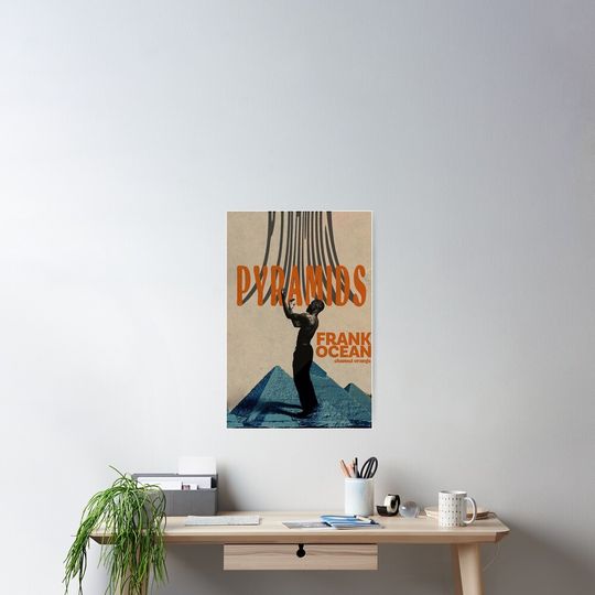Discover Sunset Blond Frank Ocean Poster