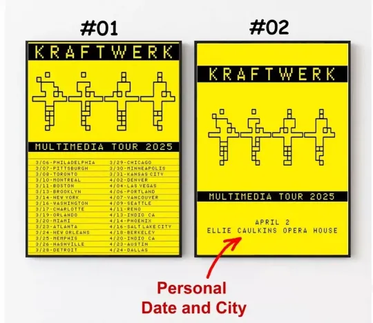 Discover Kraftwerk Multimedia 2025 Poster
