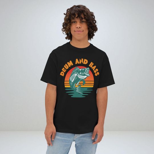Discover Retro Drum and Bass Shirt Bass Shirt, Gift for EDM Lover