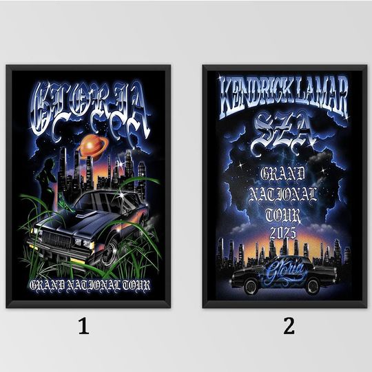 Discover Custom Poster - Kendrick Lamar SZA Poster, 2025 Poster, Home Decor, Wall Decor