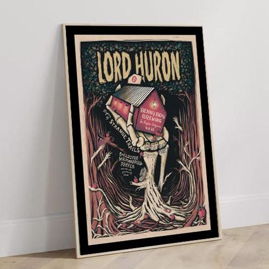 Discover Lord Huron Apr 8 2025 Benny Boy Brewing Los Angeles, CA Show Poster