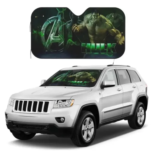Discover I'm A Big Fan Of Bruce Hulk Superhero Incredible Hulk Car Windshield Sun Shade