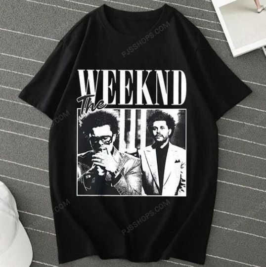 Discover Weeknds Anime T-Shirt Pop Artist