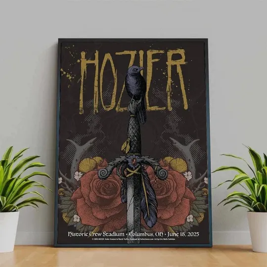 Discover Hozier On June 18 2025 In Columbus OH Tour Poster