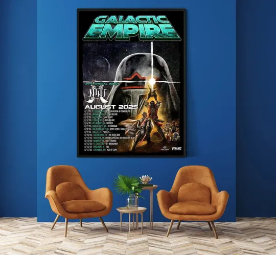 Discover Galactic Empire August 2025 Tour Poster