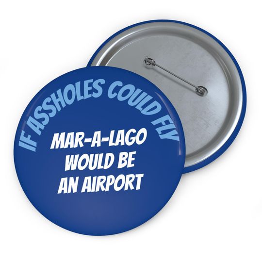 Discover Sarcastic Political Button Pin, Custom Pin Buttons